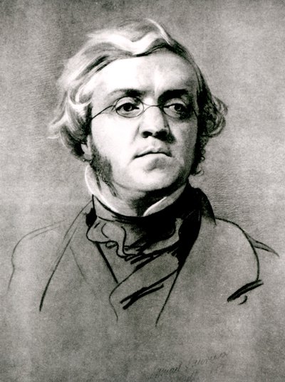 William Makepeace Thackeray von Samuel Laurence